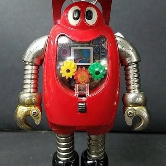 Vintage Collectible red robot figure